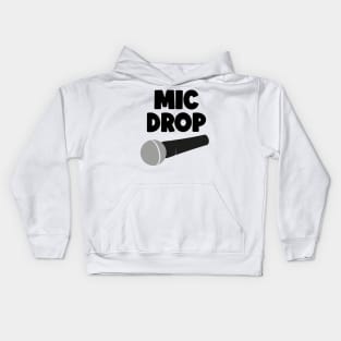 Mic Drop Kids Hoodie